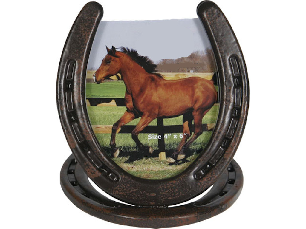 Photo Frame Horse Shoe GallopnGifts