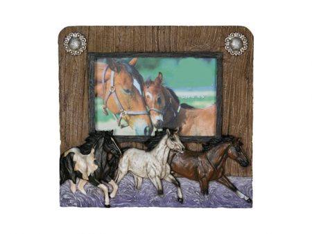 Photo Frame - 3 Horses