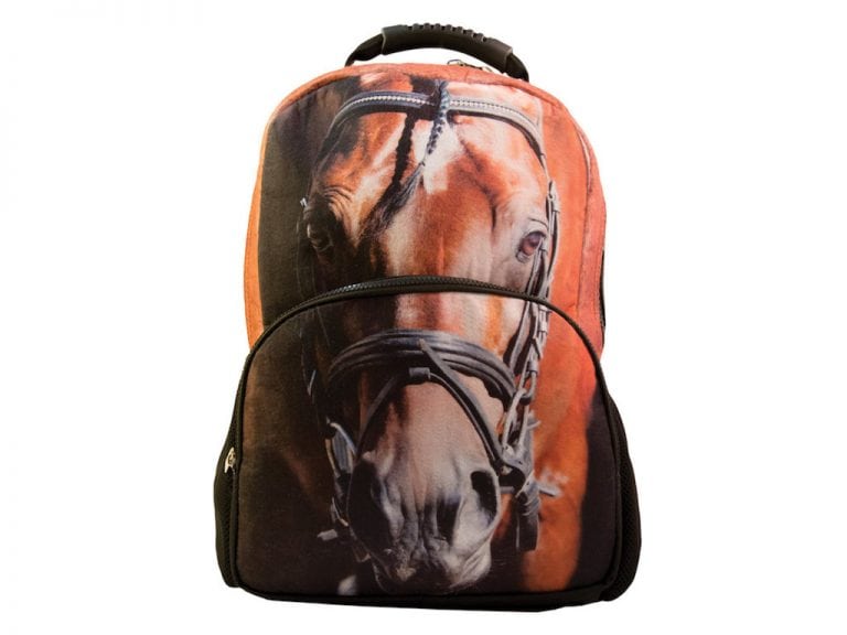 Stylish-backpack-with-horse-head-print
