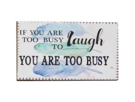 Inspirational Magnet - Laugh