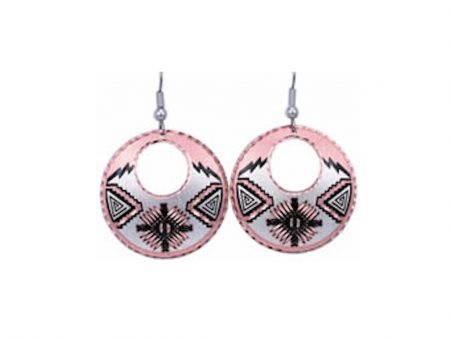 Southwest Native Sunburst Earrings