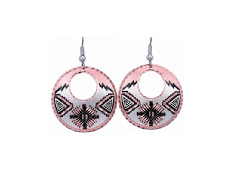 Southwest Native Sunburst Earrings