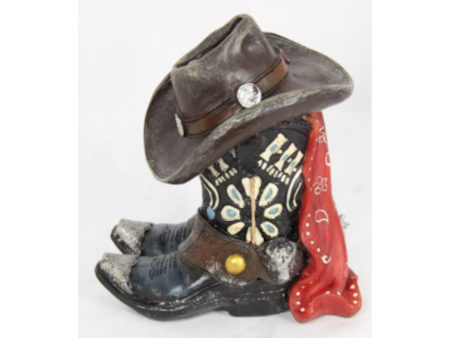 Cowboy Boots and Hat Money Box