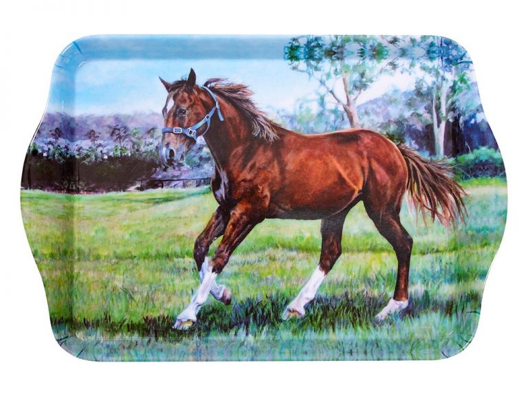 Beauty of Horses Cantering Spirit Scatter Tray