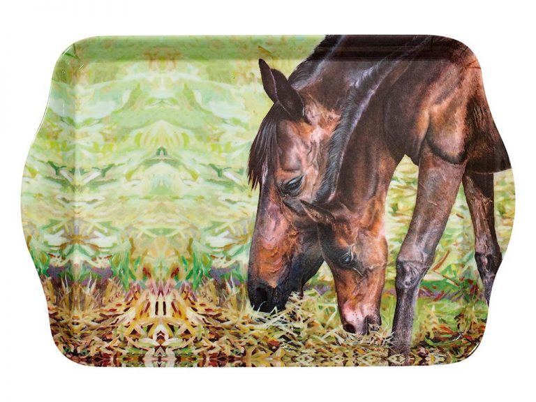 Beauty of Horses Morning Graze Scatter Tray