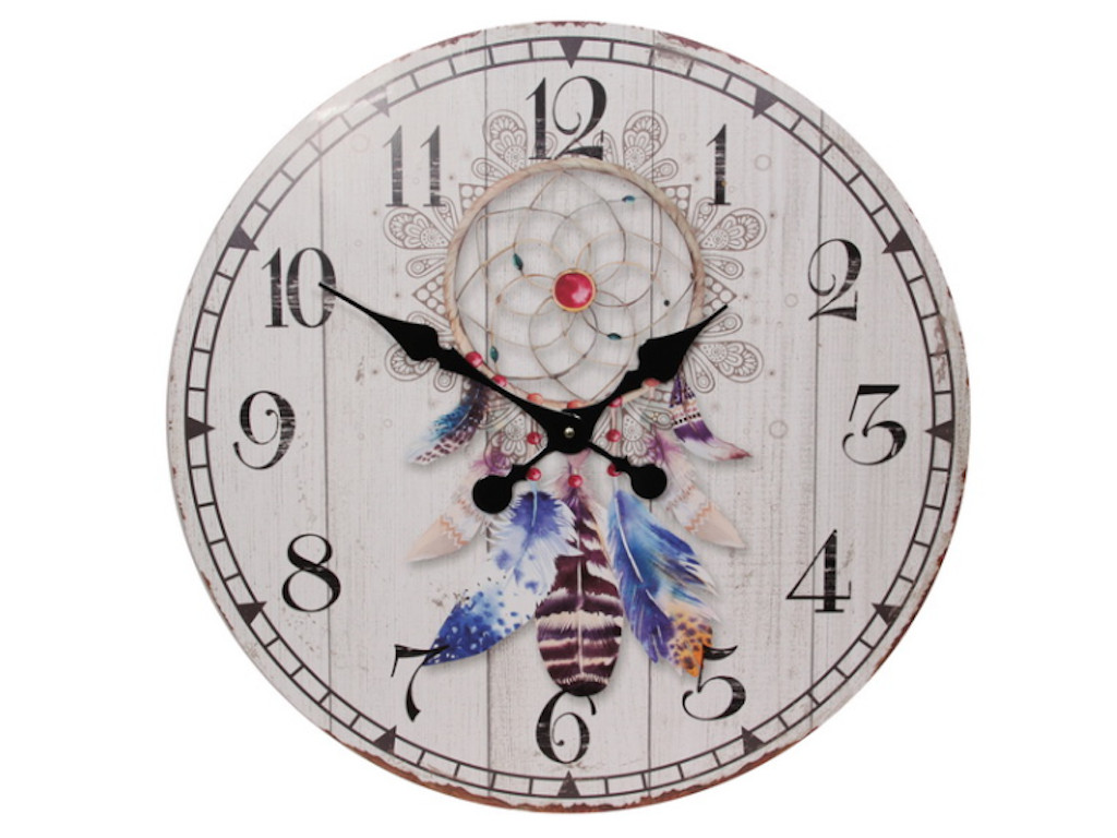 Dream Catcher Clock GallopnGifts