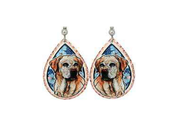 Labrador Retriever Dog Earrings