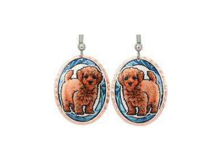 Poodle Dog Earrings