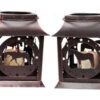 rustic-metal-horse-lantern-set