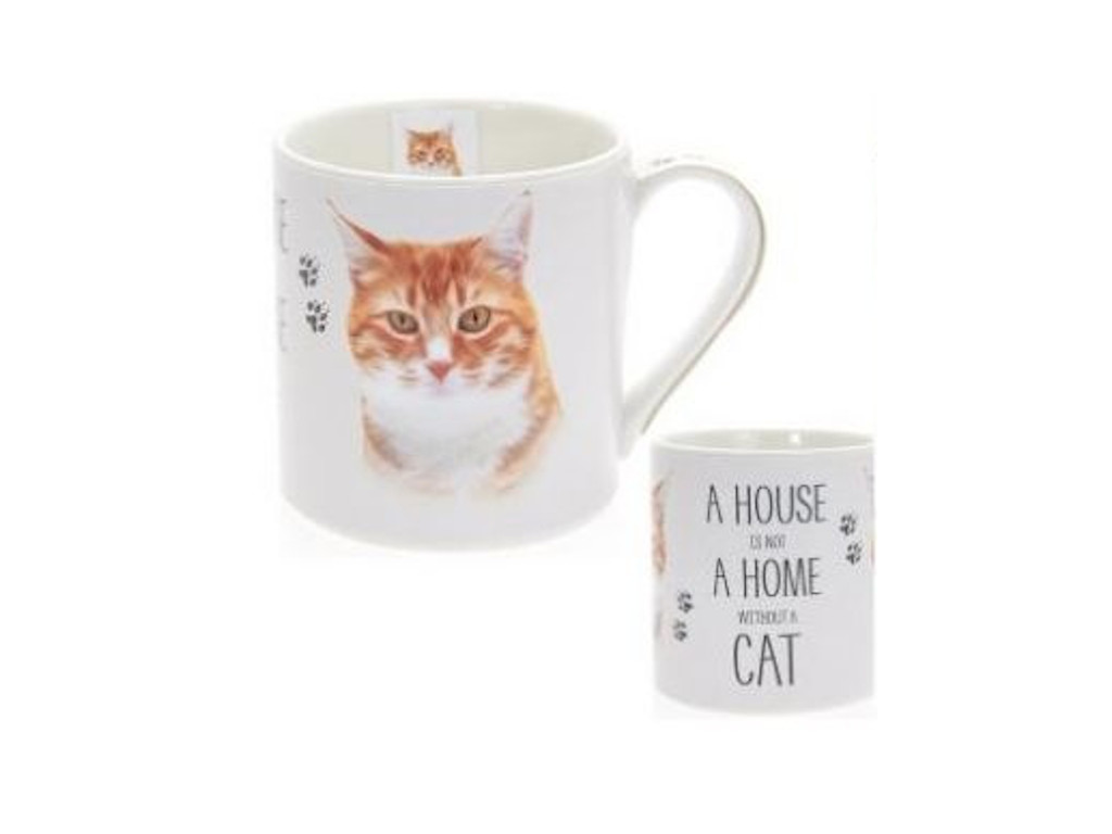 Ginger Cat Coffee Mug GallopnGifts